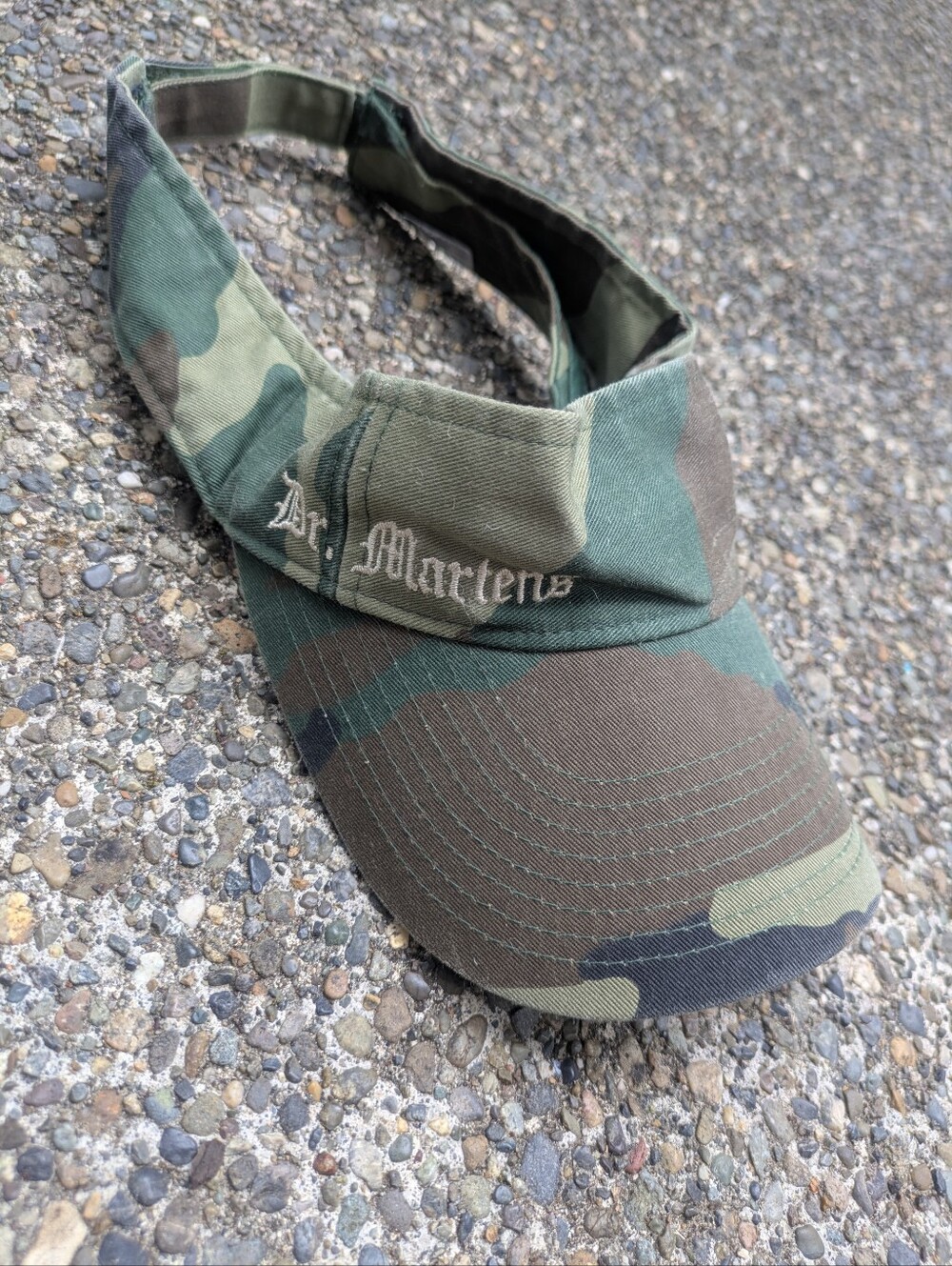 Dr. Martens Camo Embroidered Visor